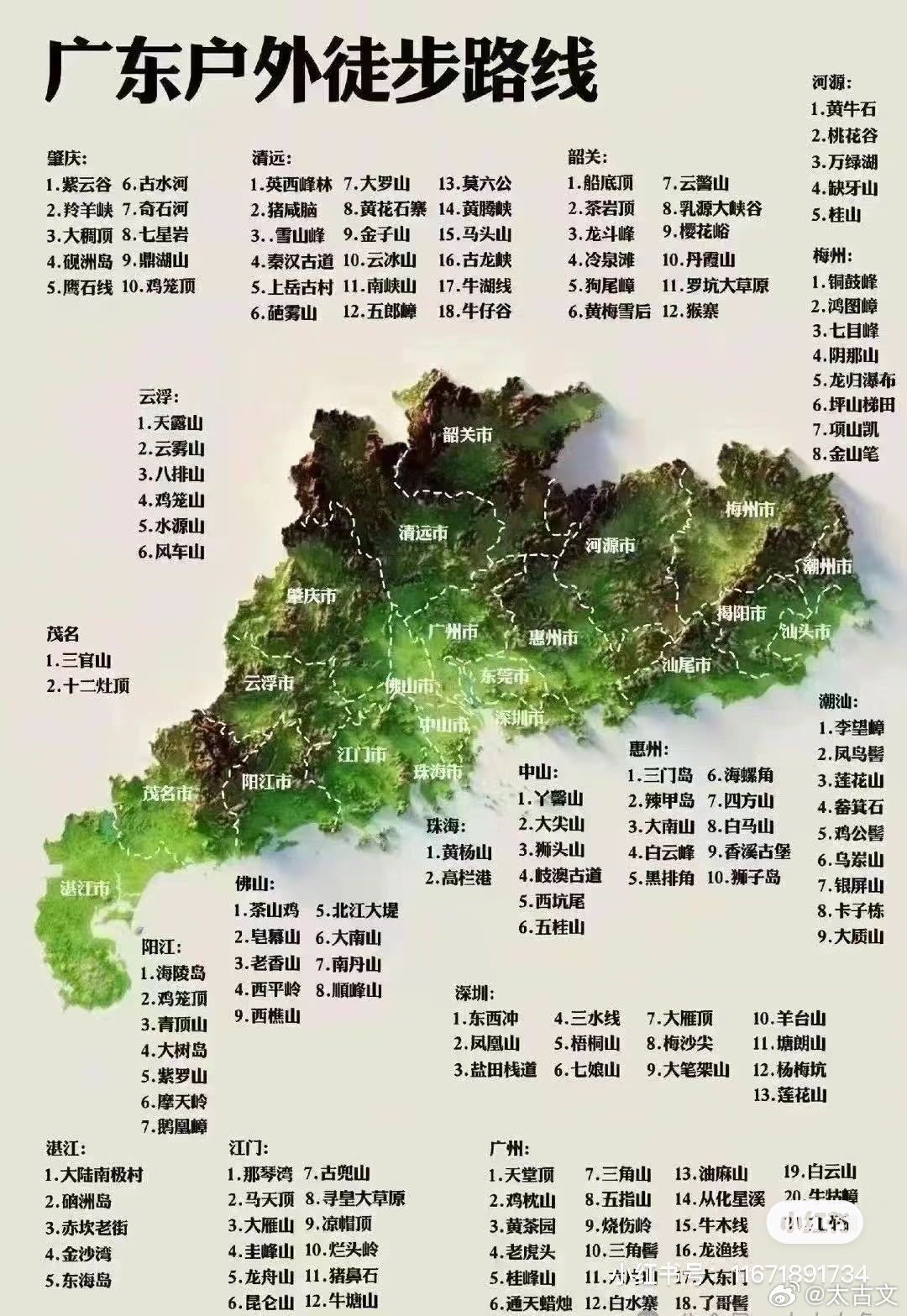 澳门周边广东省短途徒步线路探索